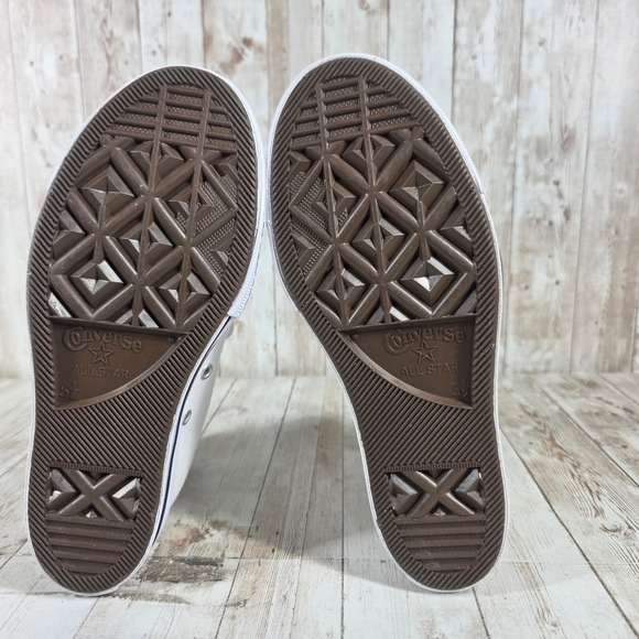 Converse Chuck Taylor All Star Wedge High Top Sneaker White Women's 5.5 - Picture 7 of 8